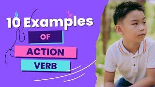 10 Examples of Action Verb