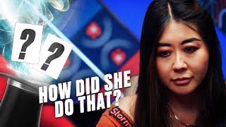 Maria Ho shows off her Magic | S1 E4 | Mystery Cash Challenge | PokerStars