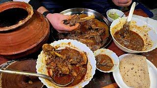 Seth Champaran Ka Bihari Mutton Handi Aur Chicken Handi Aur Tawa Roti | Jammu food tour