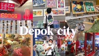 depok vlog: kkv margo city, reddog, acne facial wash review