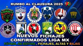  NUEVOS FICHAJES CONFIRMADOS LIGA MX CLAUSURA 2025 | BAJA DE AMÉRICA! ORBELIN NO LLEGA A CHIVAS?