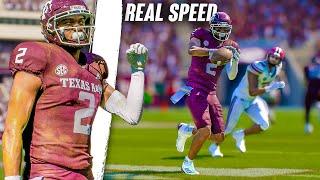 College Football 25 Road To Glory - 99 ACCELERATION Is a CHEAT Code For The Wide Receiver