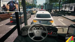 The Bus - Most Realistic Bus Simulator | Steering Wheel Gameplay