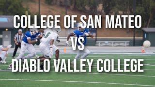 College of San Mateo Football | 4k Cinematic Highlights vs Diablo Valley College