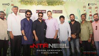 #NTRNEEL Pooja Ceremony | NTR | Prashanth Neel | Ravi Basrur | Mythri Movie Makers | NTR Arts