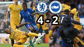 EL CHELSEA DE MOISES CAICEDO LE GANA AL BRIGHTON 4-2 | Chelsea 4-2 Brighton | CAICEDO VS BRIGHTON