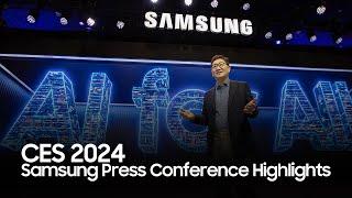 Highlights from Samsung's Press Conference at CES 2024