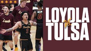 Loyola vs.Tulsa | Men's Basketball | Cinematic Highlights