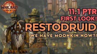 First Look at HUGE Changes in 11.1 | Restodruid PTR | New Talents & Specs Walkthrough | WoW TWW