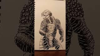 Better than Luke Korolowicz art. #godzilla #horror #mosters  ‎@LukeKorolowiczArt @drunkenpeasants