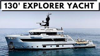 CdM FLEXPLORER 130 "Aurelia" EXPLORER SUPERYACHT TOUR / Expedition Go Anywhere Yacht