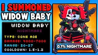 I SUMMONED 0.01% WIDOW BABY! *STEAMPUNK EVENT* (Five Nights TD)