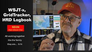 Making WSJT-x, GridTracker, and HRD Logbook work together using UDP...