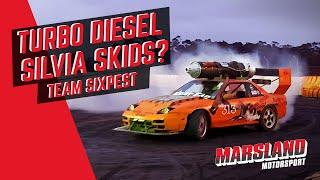 TURBO DIESEL NISSAN SILVIA BEERS CAR BURNOUT