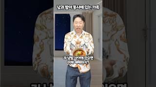 낮과 밤이 동시에 있는 가족
