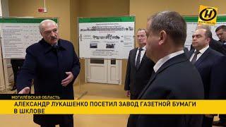 «Наручники – директору на стол!»: Лукашенко посетил предприятия в Шклове. Чем недоволен Президент?