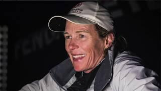 Lijia Xu Live interview Volvo Ocean Race Sailor Carolyn Brouwer