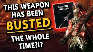 This Weapon Has Been Busted The Whole Time?!? Gelmir Knight Build Elden Ring Secret Starting Class