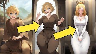 Beggar Becomes a Queen?!  TG TF Voiceover Comic Dub Crossdressing Stories