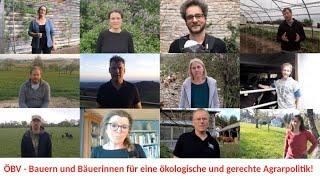 ÖBV: Bauern und Bäuerinnen für eine ökologische und gerechte GAP!