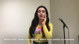 Alex Shelest Vocal Lessons - Mixed voice VS Belting ( Anna Trincher )