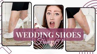 WEDDING SHOES FOR £5? I TRY ON WEDDING SHOES FROM EVERYTHING5POUNDS FOR A BRIDE ON A BUDGET!