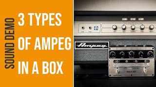 Ampeg Sound In A Box? Sound Demo (no talking)