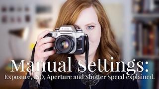 How to Use Manual Settings on Cameras | ISO, Shutter Speed and Aperture Explained | Alice Red