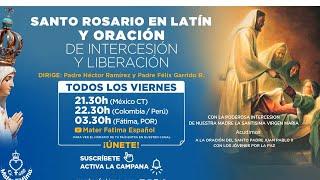 Oración de Intercesión y liberación. Dirige P. José Jesús y P. Félix Garrido