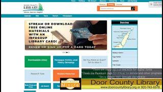 A Door County Minute: The Digital Library is open!