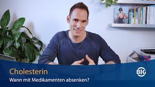 Cholesterin senken - wann Medikamente einsetzen?