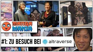 Redaktionsbesuch beim Manga-Verlag @altraverse_de  | Manga Mania mit Viet Folge 01