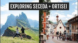 Exploring Seceda + Ortisei in the Dolomites | Italy Day 2