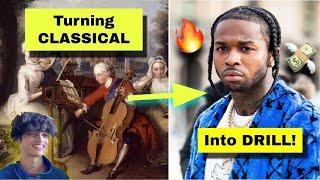 Turning CLASSICAL Music Into a DRILL BEAT | Fl Studio Beat Making