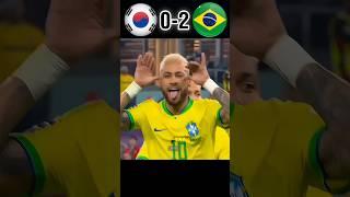 Neymar Showed his Magic  Brazil vs South Korea #shorts #youtube #football