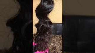 Poshlife hair in Albany GA unpackaging