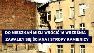 Podczas drążenia "łódzkiego metra" zawaliły się ściana i stropy kamienicy @TVN24