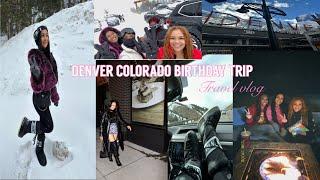 21ST BIRTHDAY VLOG IN DENVER COLORADO 2023 | SNOW TUBING,DINNER,BRUNCH |+ GRWM & MORE! | KYLAMONAE 