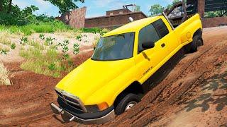 Cars vs Massive Ditch #2 | BeamNG.drive