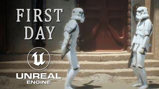 FIRST DAY - A Star Wars short film made with Unreal Engine 5