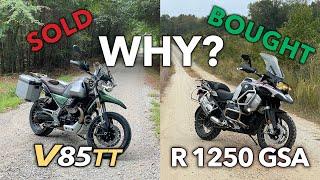 V85TT vs R1250GSA | Why I Sold One and Bought the Other?