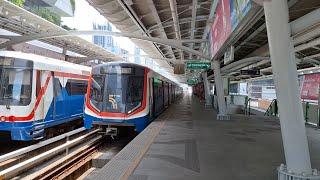 [รวมรถไฟ] รวมรถไฟฟ้า BTS เข้า-ออกสถานีรถไฟฟ้าบีทีเอสเพลินจิต BTS Skytrain at Ploenchit E2