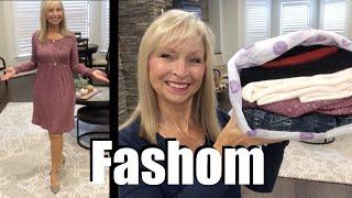 Fashom Unboxing & Try On l Amazing Box l Fashion Over 60!