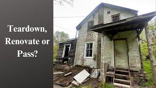 Real Estate Investing   Tear Down, Renovate or Pass?