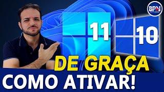 COMO ATIVAR o Windows 10 e Windows11 de Graça, FAÇA DESSE JEITO!