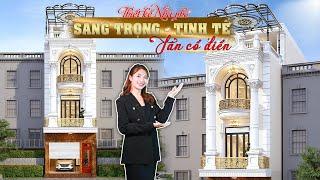 MÊ ĐẮM Nhà Phố 3 Tầng 1 Tum TÂN CỔ ĐIỂN Tinh Tế & Thanh Lịch Tại Ninh Bình