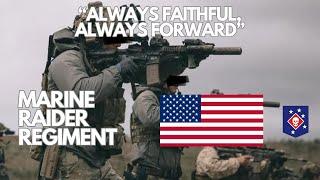 Marine Raider Regiment | Marsoc | 2024 | Always Faithful, Always Forward |#army #military #marines