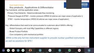 Wika Instruments Power Generation Applications Overview