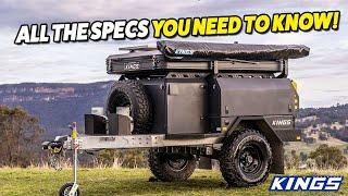 Kings MT2 Go-Anywhere Camper Trailer Dimensions & Specs