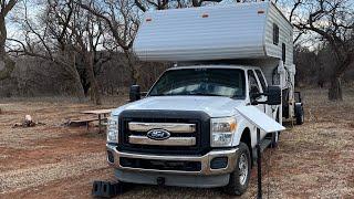 Free Boondocking! Croton Creek Wildlife Viewing Area - Black Kettle National Grasslands - Oklahoma